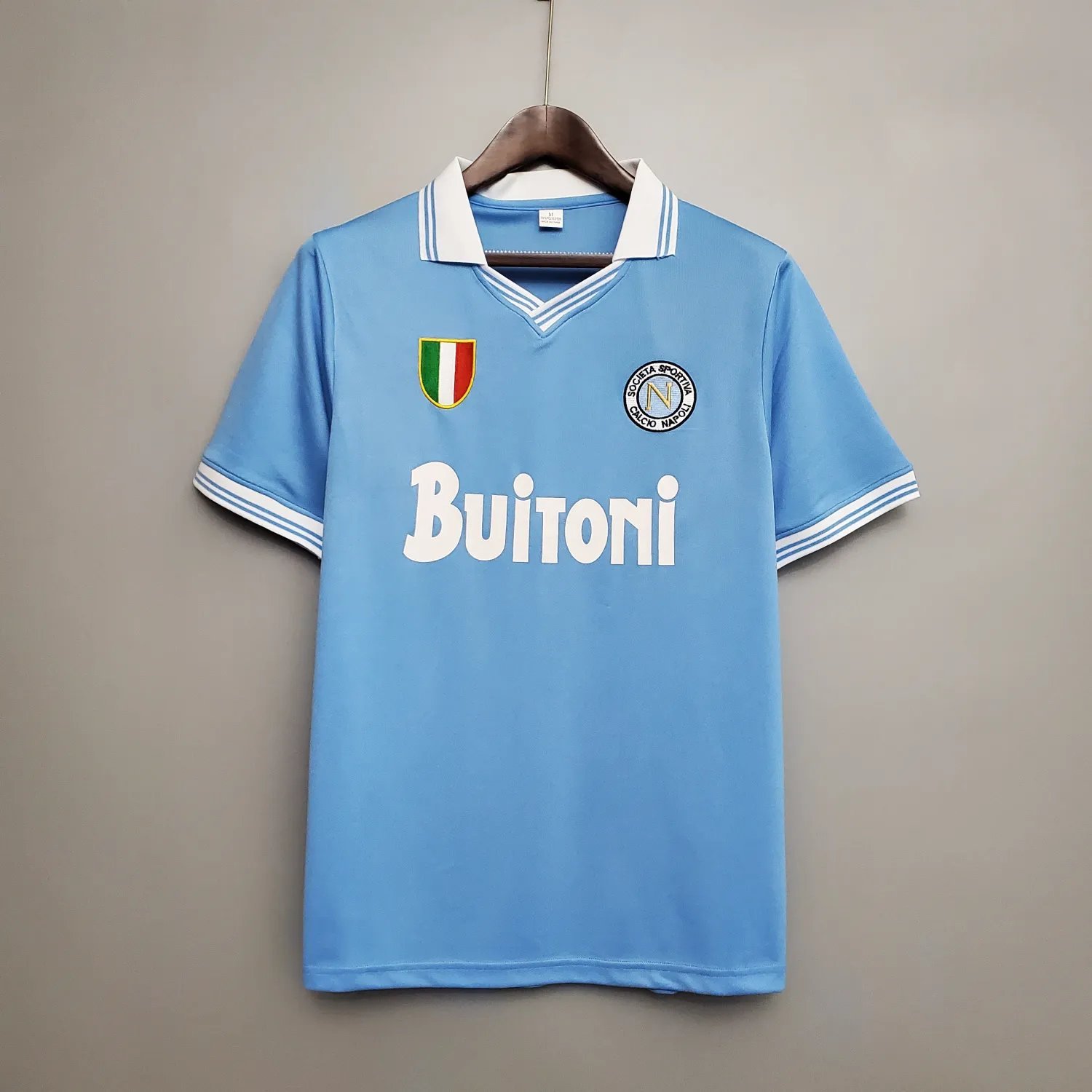 86-87 Napoli Home Retro 