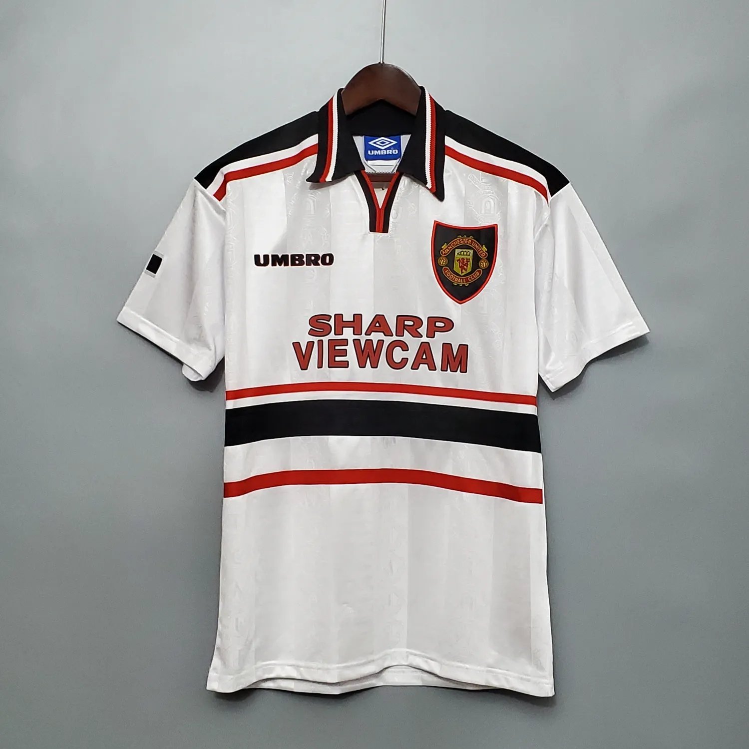 97-98 Manchester United White Retro 
