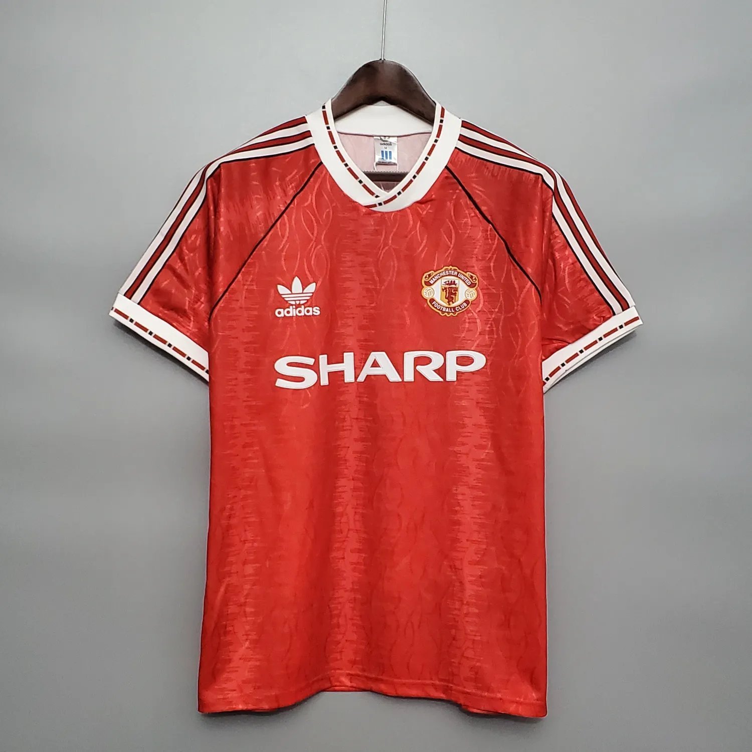 90-92 Manchester United Home Red Retro 