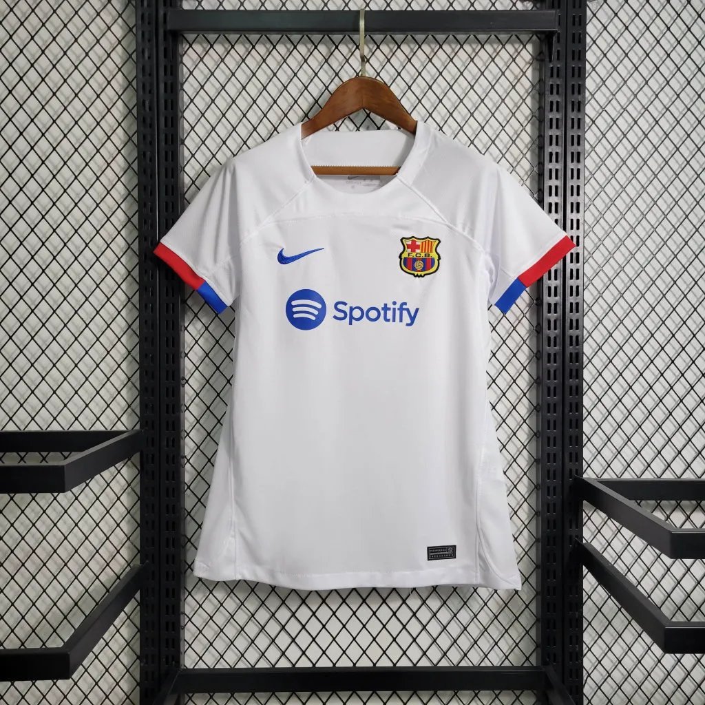 23-24 Barcelona Away Fan Version Women's 