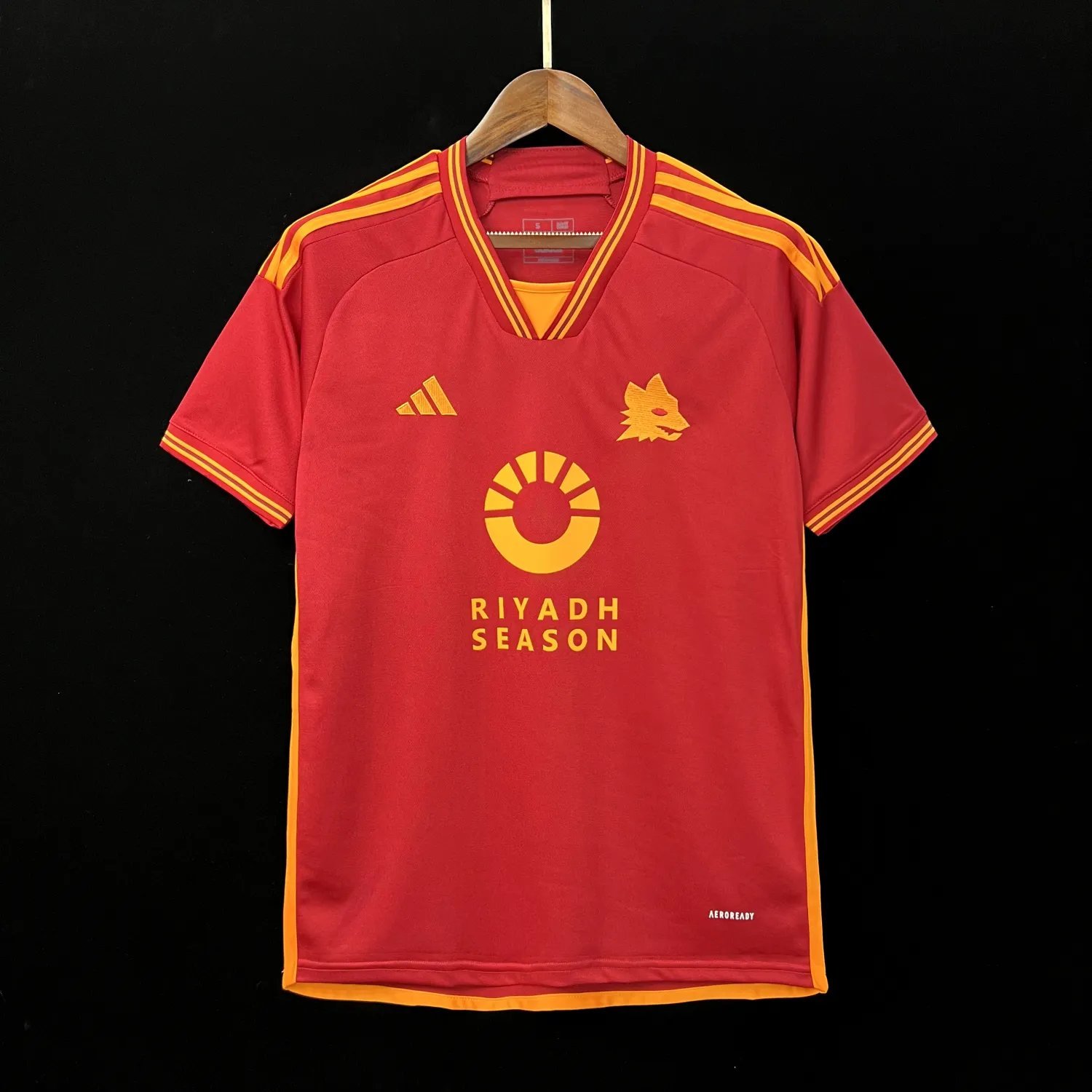 23-24 AS Roma Home Fan Version  Sponsored