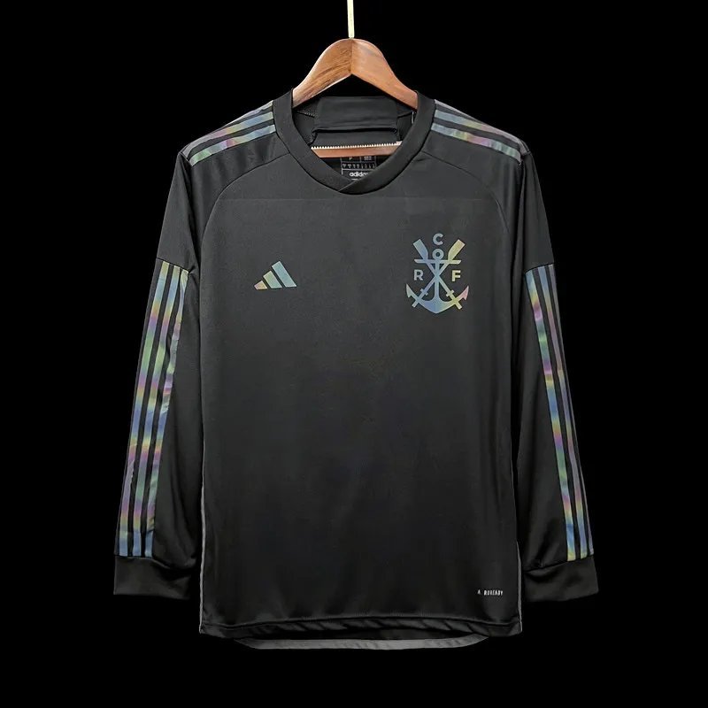 23-24 Flamengo Third Long Sleeve Fan Version 