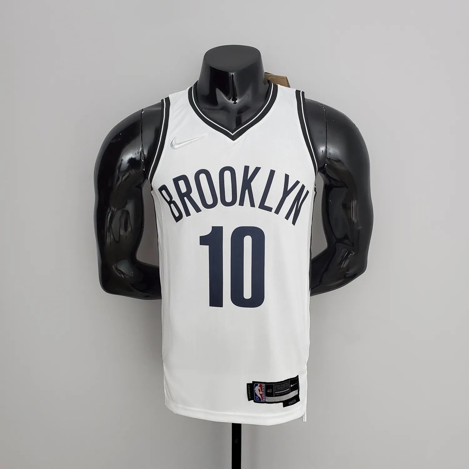 75th Anniversary Simmons #10 Nets White NBA 