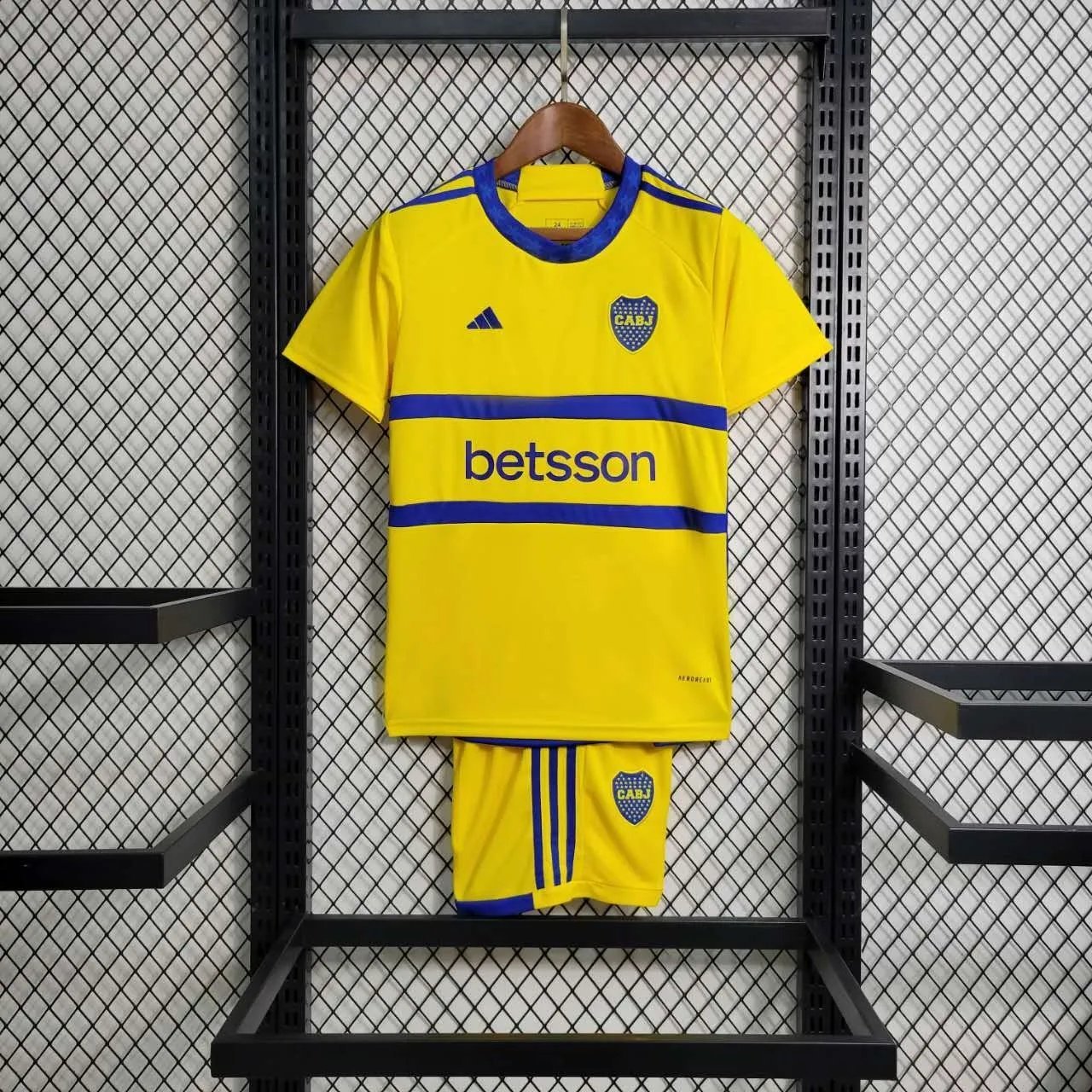 23-24 Boca Juniors Away Kids Kit