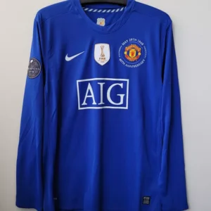 Manchester United 08/09 Away Long Sleeve Ronaldo 7