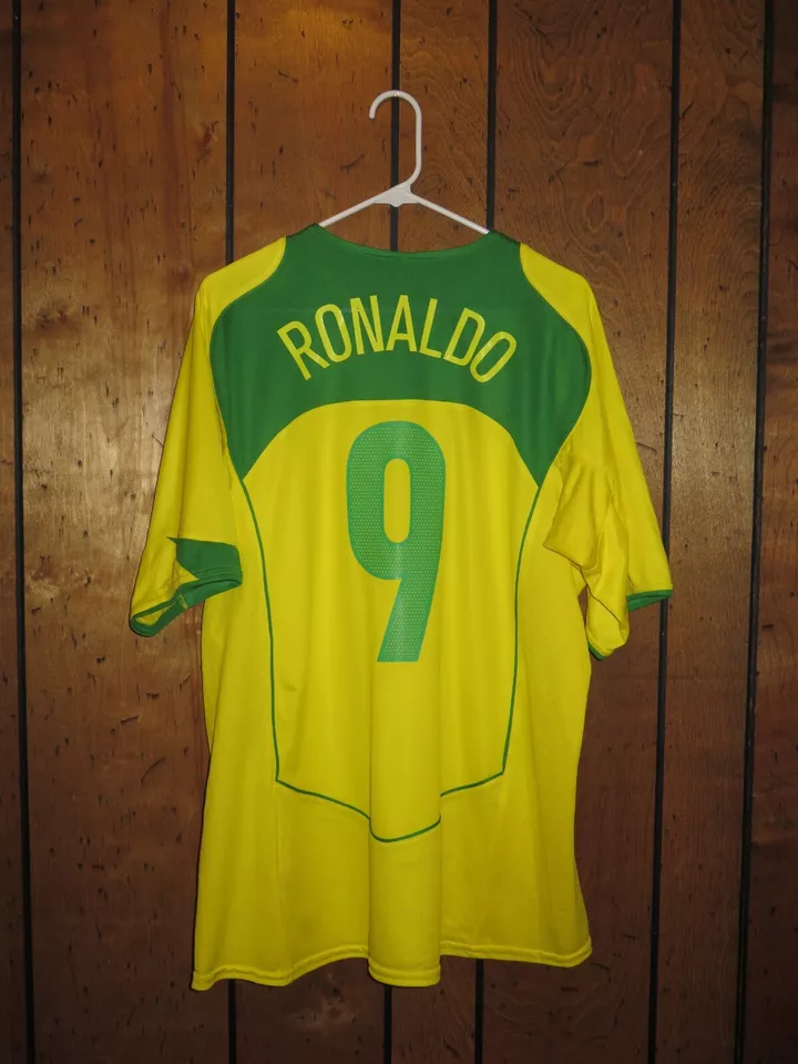 Brazil 2004 Home Ronaldo 9 - Image 3