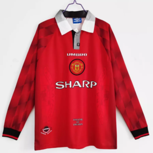 Manchester United 96/97 Home Long Sleeve Beckham 10