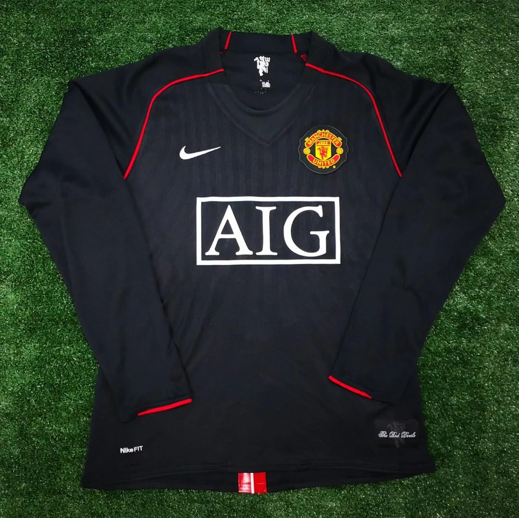 Manchester United 07/08 Away Long Sleeve Ronaldo 7