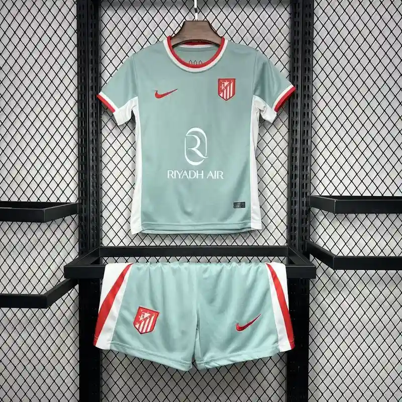24-25 Atletico Madrid Away Kids Kit
