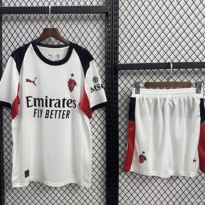 25-26 AC Milan Away Kids Kit