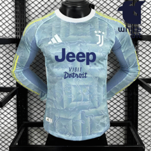 25-26 Juventus Away Long Sleeve Player Version