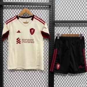 25-26 Liverpool Away Kids Kit
