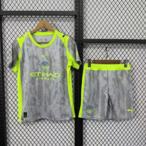 25-26 Manchester City Third Kids Kit
