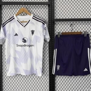 25-26 Manchester United Away Kids Kit