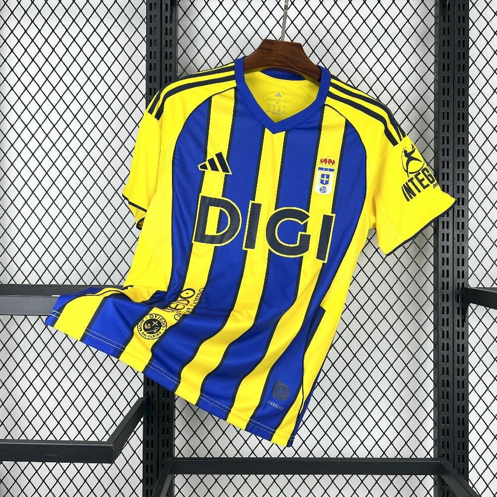 25-26 Real Oviedo Away Fan Version