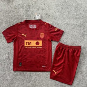 25-26 Valencia CF Away Kids Kit