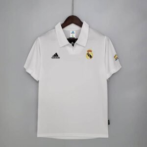02-03 Real Madrid Retro Champions League Home Jersy
