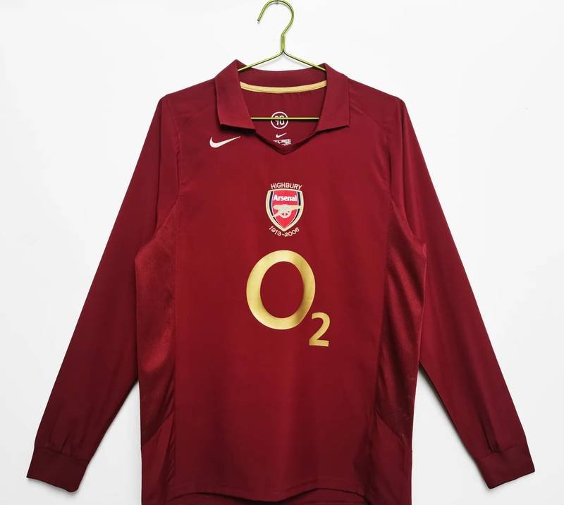 05-06 Arsenal Home Retro Long Sleeve