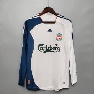 06-07 Liverpool Away Long Sleeve Retro
