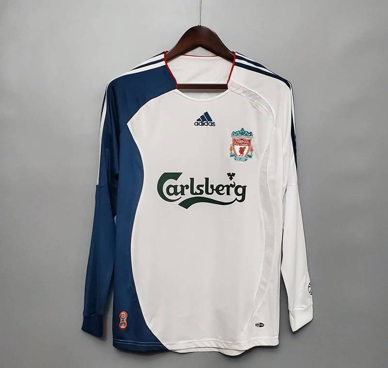 06-07 Liverpool Away Long Sleeve Retro