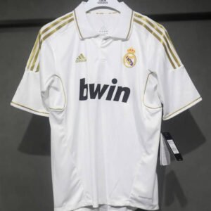 11-12 Real Madrid Home Retro Player Version