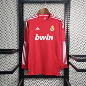 11-12 Real Madrid Red Retro Long Sleeve