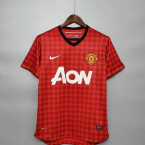 12-13 Manchester United Home Red Retro