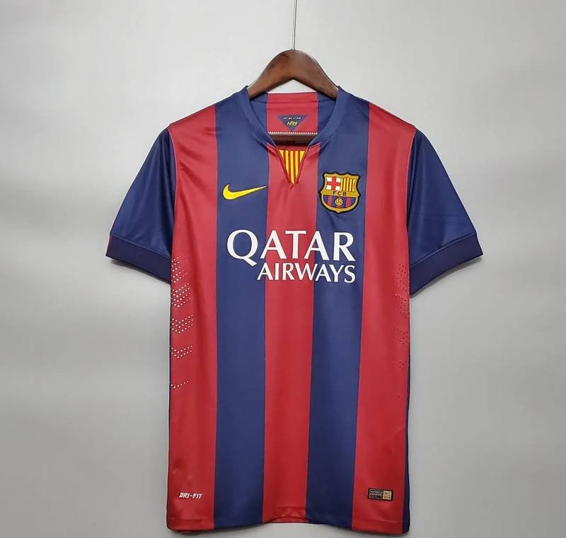 14-15 Barcelona Home Retro