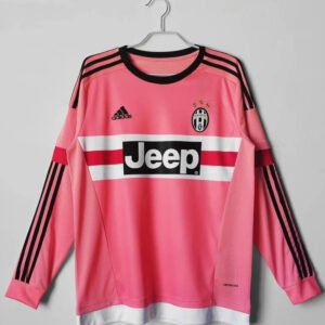 15-16 Juventus Away Long Sleeve Retro 