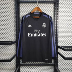 16-17 Real Madrid Third Long Sleeve Retro 