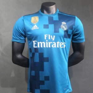 17-18 Real Madrid Third Retro Player Version