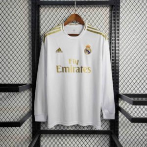 19-20 Real Madrid Home Long Sleeve 