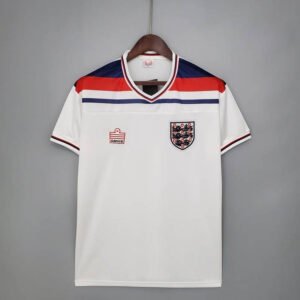 1982 England Home White Retro