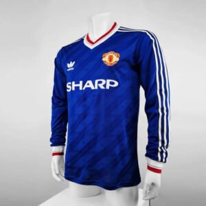 1986-88 Manchester United Third Long Sleeve Retro 