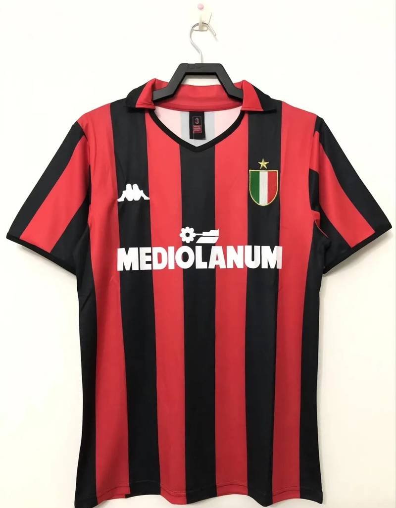 1988-89 AC Milan Home Retro