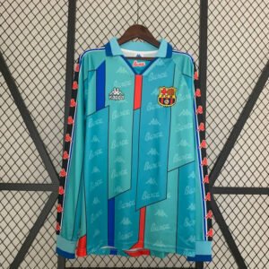 1996-97 Barcelona Away Long Sleeve Retro 
