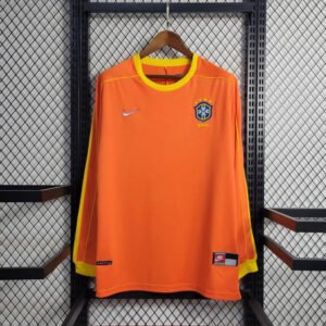 1998 Brazil Goal Keeper Long Sleeve Retro