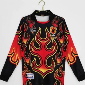 1998 Japan Red Flame Goalkeeper Retro Long Sleeve