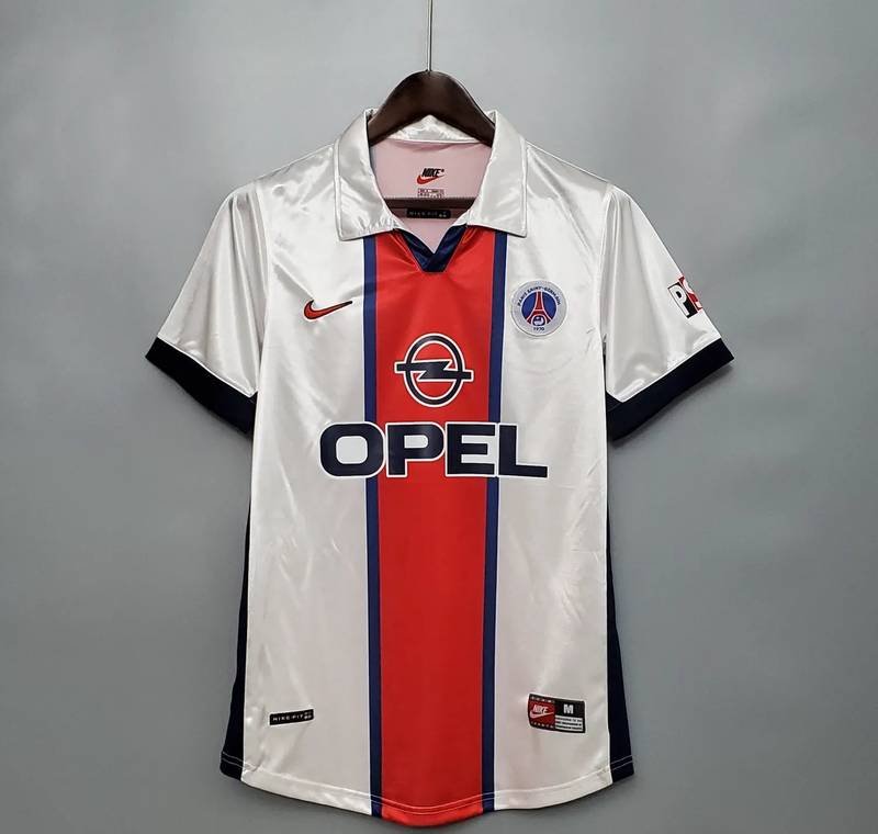 1998 PSG Away White Retro