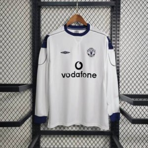 1999-00 Manchester United Away Long Sleeve Retro