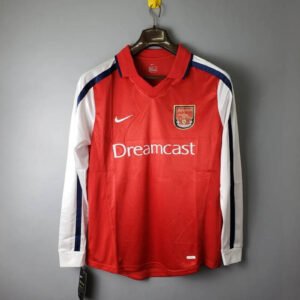 2000 Arsenal Home Long Sleeve Retro 
