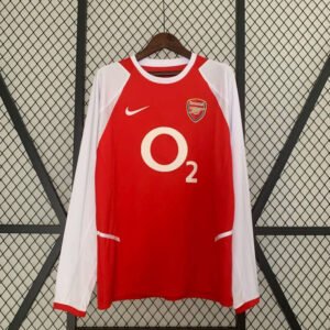 2002-04 Arsenal Home Long Sleeve Retro 