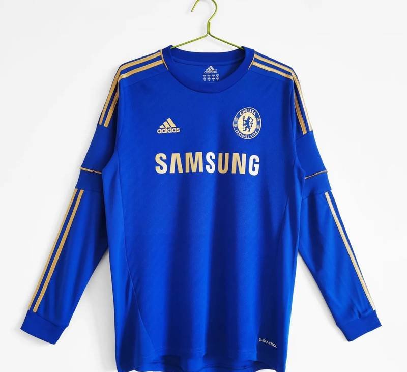 2012-13 Chelsea Home Long Sleeve Retro