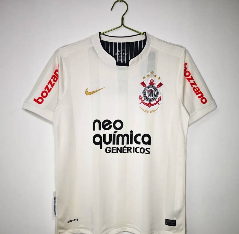 2012 Corinthians Home White Retro