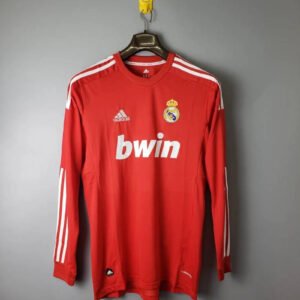 2012 Real Madrid Red Long Sleeve Retro 