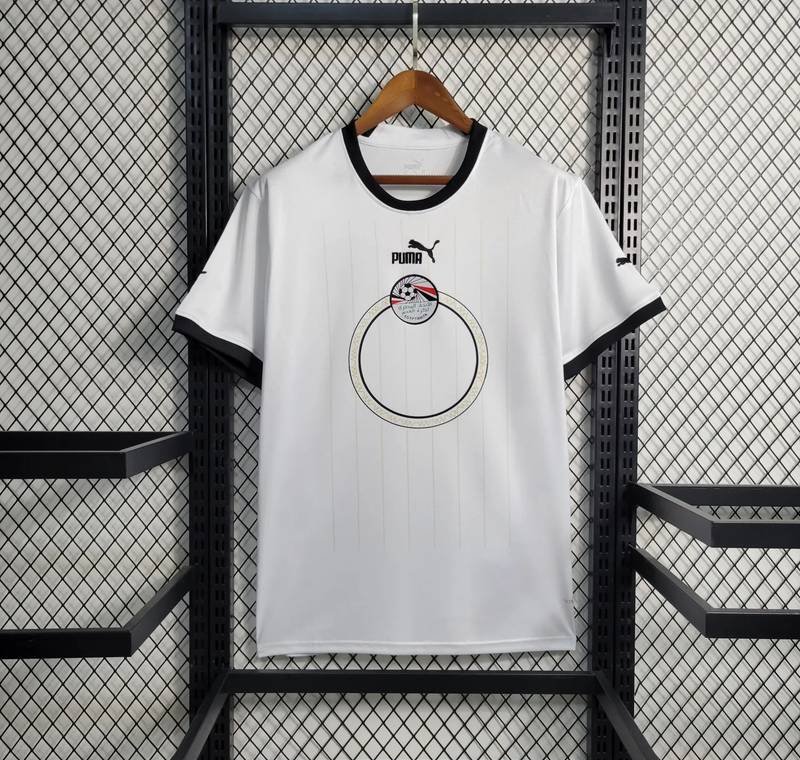 2023 Egypt Away White Fan Version