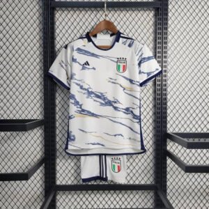 2023 Italy Away White Kids Kit