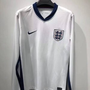 2024 England Home Long Sleeve Fan Version