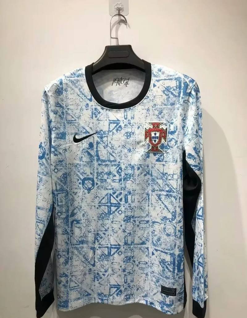 2024 Portugal Away Long Sleeve Fan Version