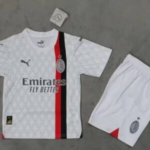23-24 AC Milan Away Kids Kit